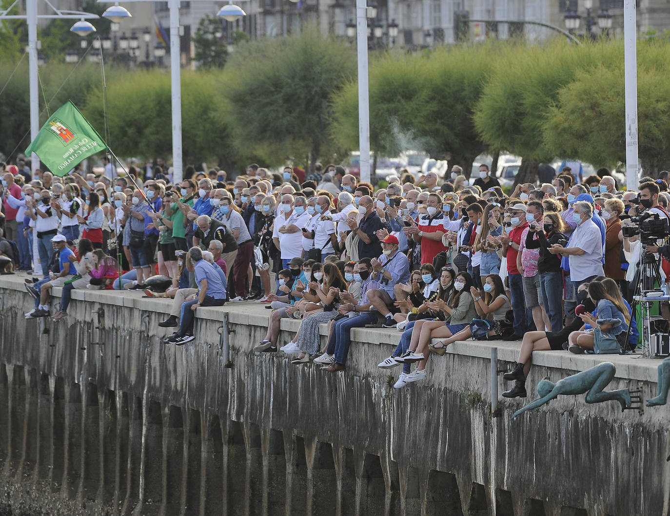 Pedreña se lleva la primera bandera