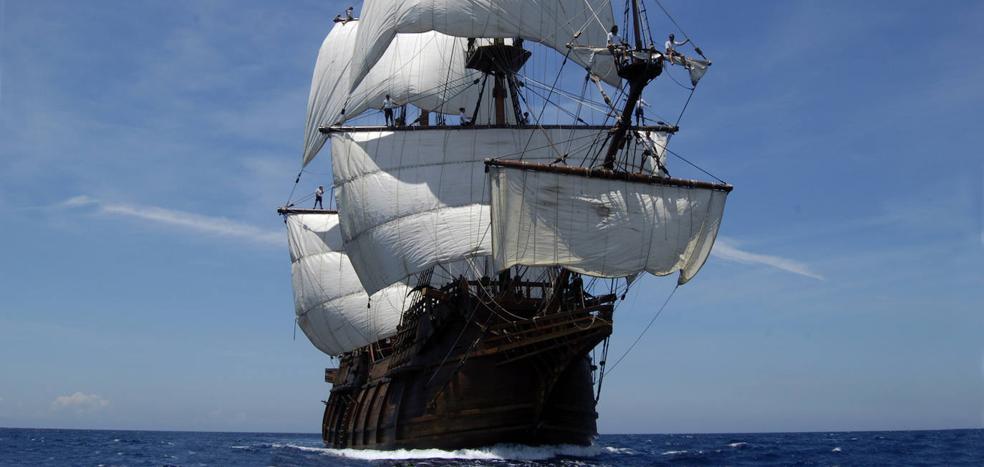 El Galeón Andalucía pasará el verano en Santander y se podrá visitar desde el martes