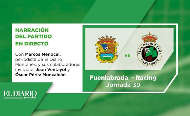 Este martes, sigue en directo en nuestra web el Fuenlabrada-Racing