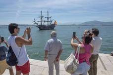 Llegada del Galeón Andalucía a Santander