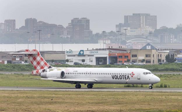 Volotea reinicia sus operaciones en el 'Seve Ballesteros' con vuelos a Sevilla, Ibiza y Mahón