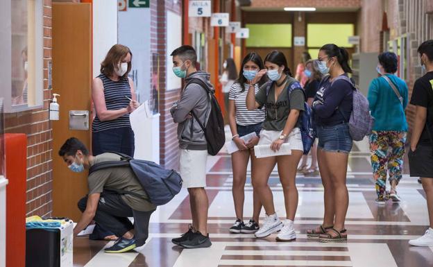 Arranca la EBAU de las mascarillas y las 25 sedes