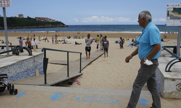 El tiempo da una tregua a las playas