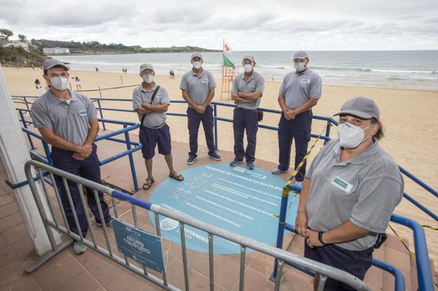 Los nuevos guardianes de las playas