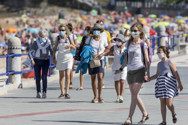 La multa por no llevar mascarilla en Cantabria será de 100 euros