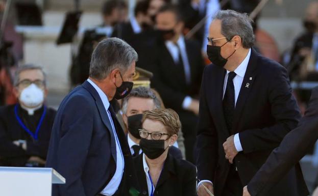 Revilla, «encantado» por que hayan acudido al homenaje de Estado «todos» los presidentes autonómicos