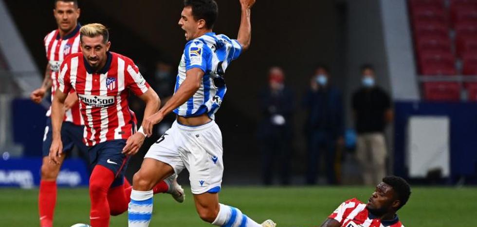 Empate entre Atlético y Real que mete a los 'txuri urdin' en Europa