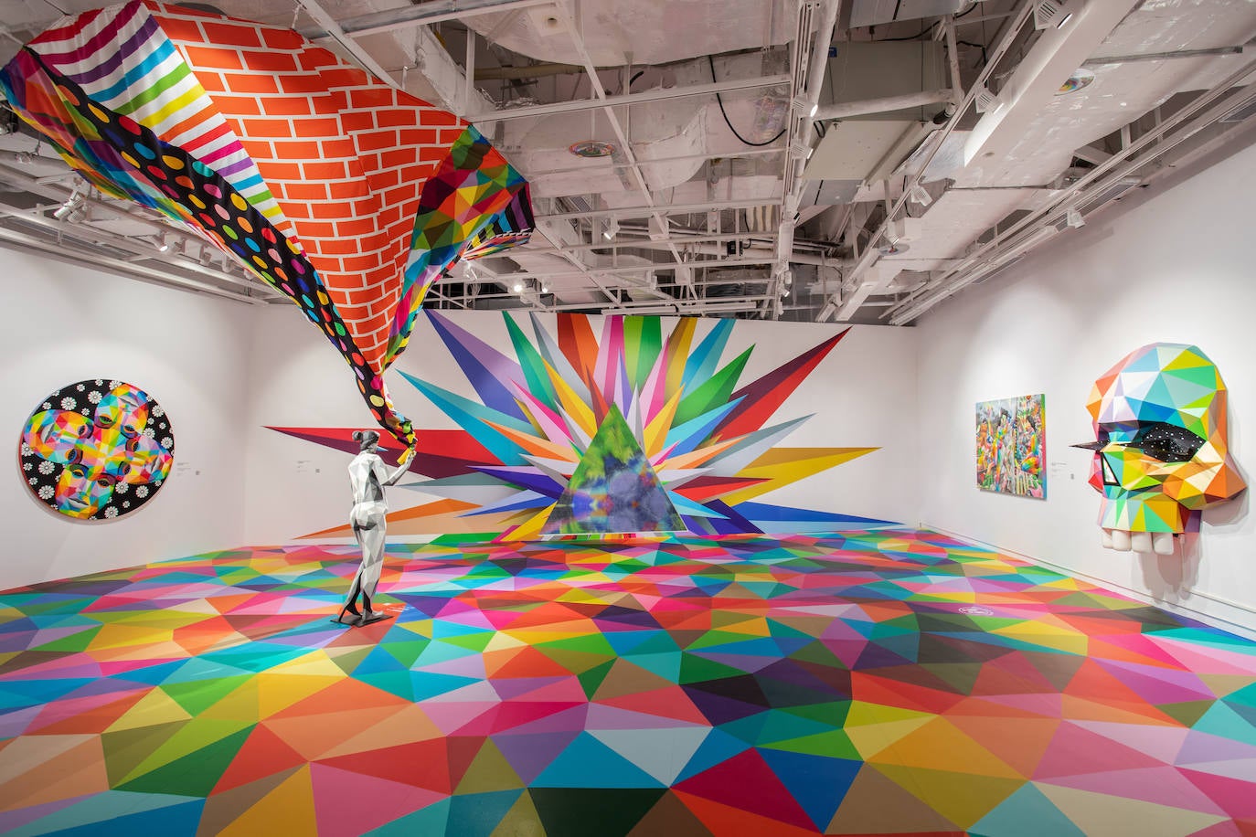 Okuda abre su nueva muestra en Los Ángeles en agosto