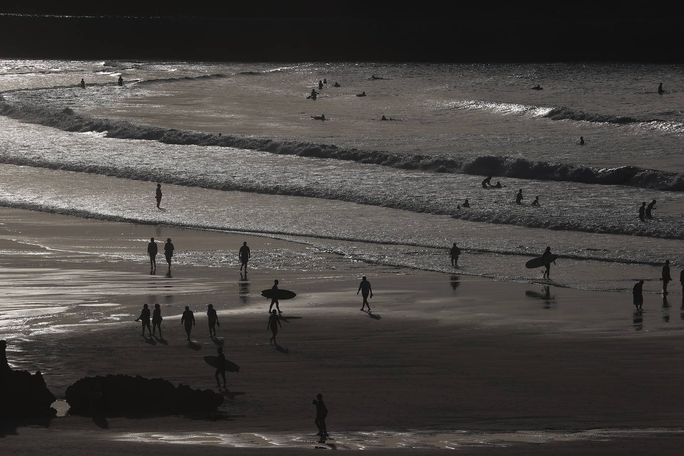 Así es el verano en la costa occidental de Cantabria