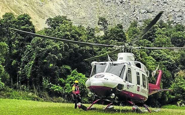 28 rescates en un mes para el helicóptero