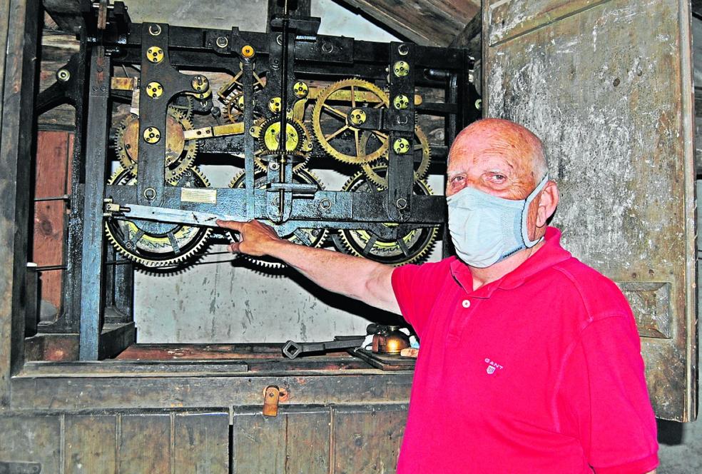 El reloj del Manzanedo volverá a latir