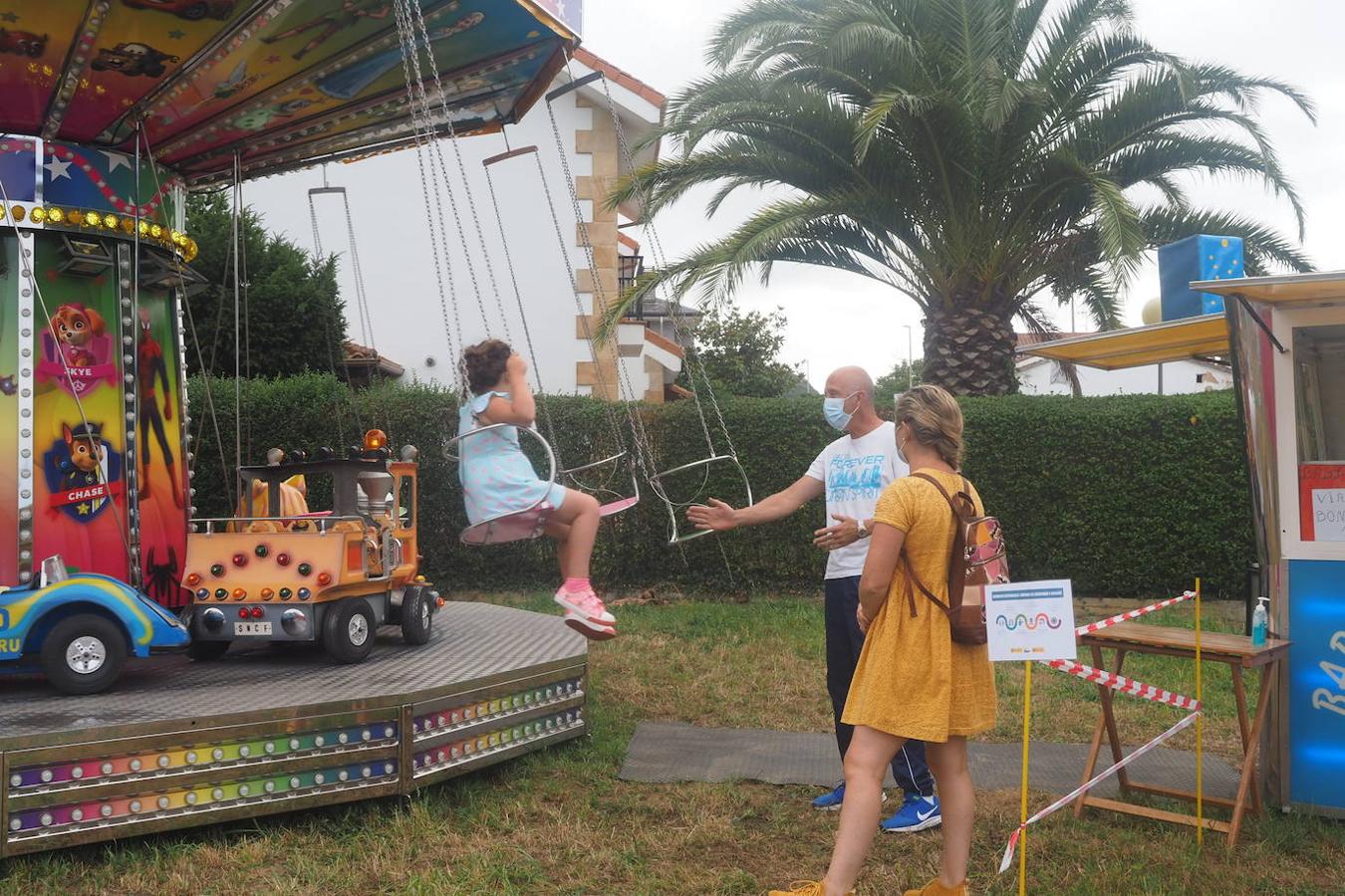 Carruseles infantiles en Argoños por las fiestas