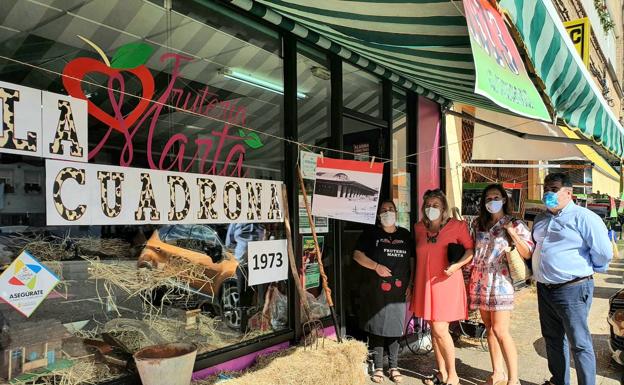 Seis zonas comerciales de Torrelavega participan en el concurso Escaparate Compartido