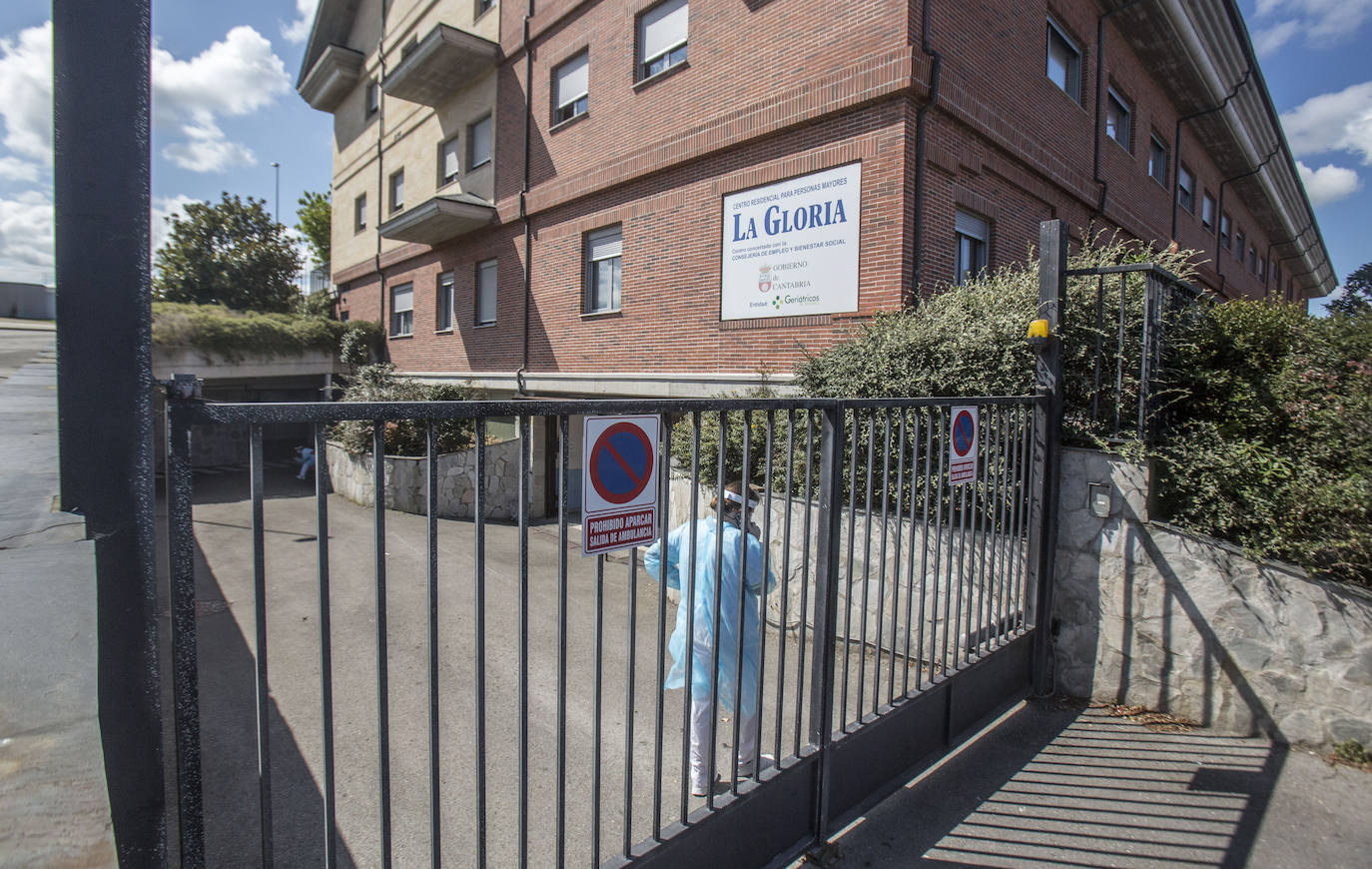 Confinados en la residencia de mayores Liencres