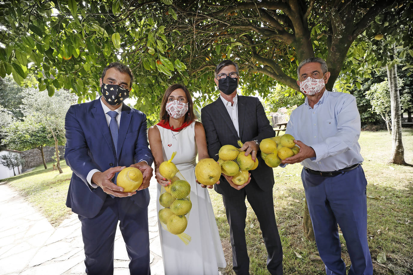 Acto de entrega de los 'Limones Solidarios' de Novales