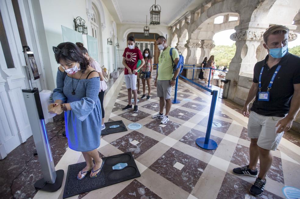 El retorno de las visitas al Palacio de La Magdalena