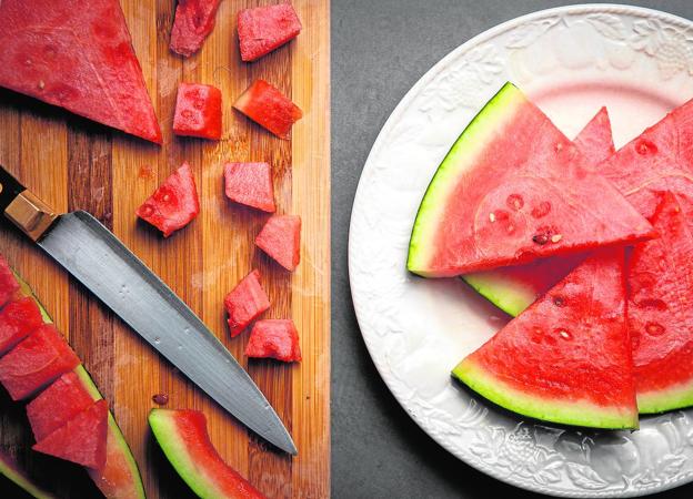 La sandía, también en la cocina