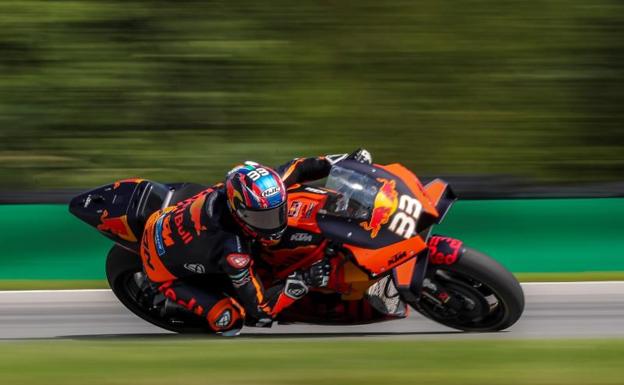 El gran premio de la lluvia y del factor KTM