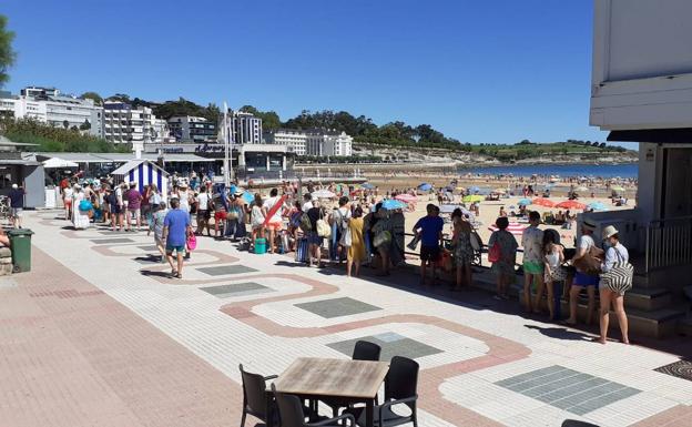 Miércoles sofocante en la costa, donde se han superado los 36 grados