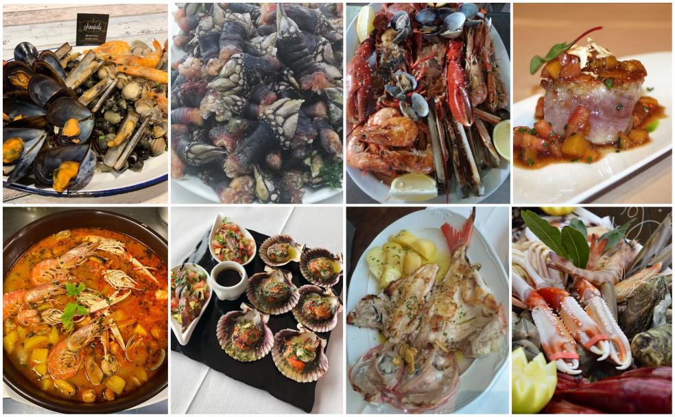 Ruta de los restaurantes donde disfrutar con pescados y mariscos en Cantabria