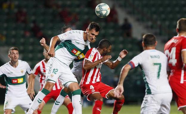 Elche y Girona no arriesgan y decidirán el ascenso en Montilivi