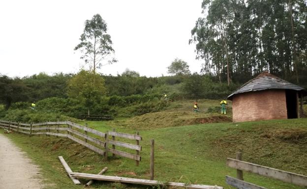 El Serca pone fin a meses de abandono en el parque recreativo del monte Dobra