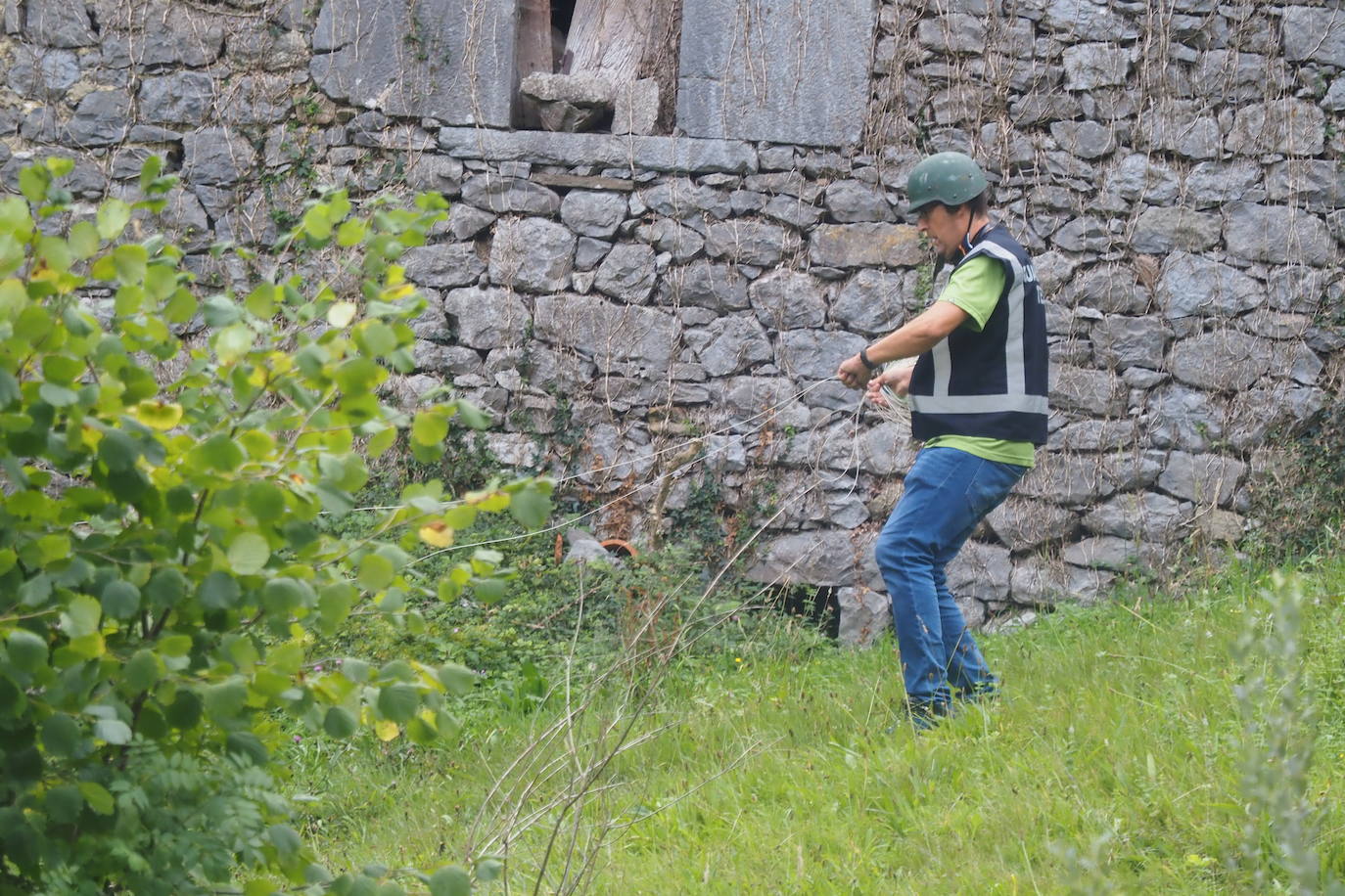 Detonada una granada de la Guerra Civil