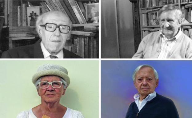 El inventario de medio centenar de retratos de 'Un siglo de piel y poesía' se abre al público