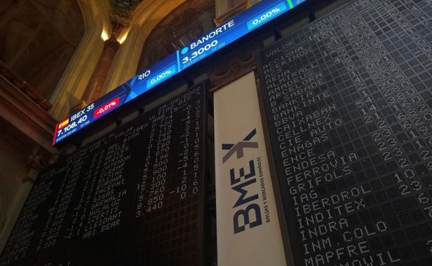 El Ibex-35 sube un 0,21% al cierre por los buenos datos de EE UU
