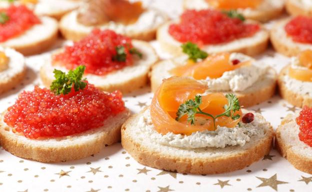 Tres recetas de canapés para hacer en casa