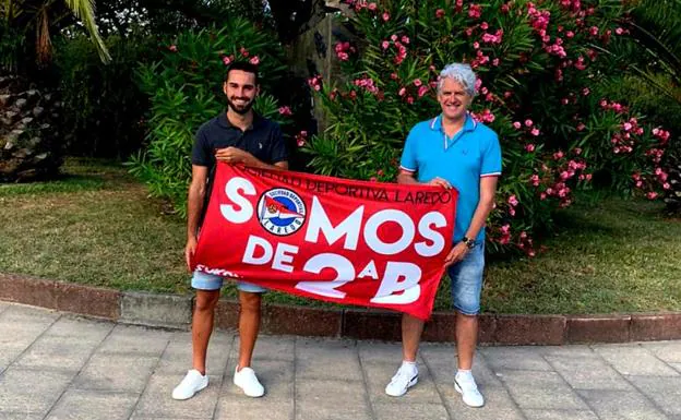 David Sanz se convierte en el decimotercer futbolista en renovar por el Laredo