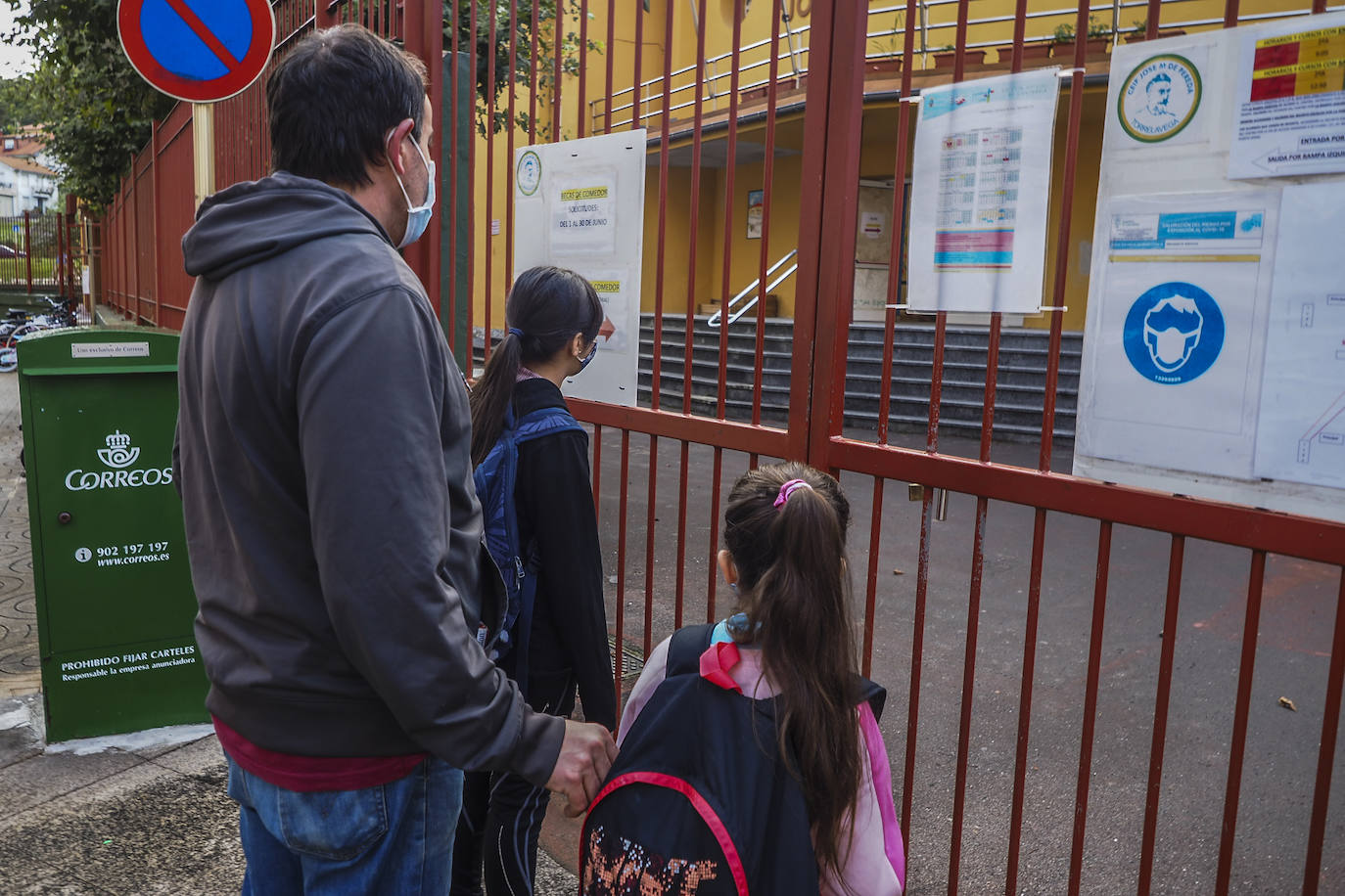 Los alumnos regresan al José María de Pereda de Torrelavega