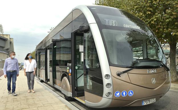 Santander prueba un autobús cien por cien eléctrico