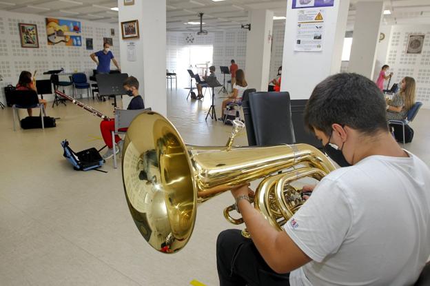 El Conservatorio de Música inicia el curso con instalaciones adaptadas al covid-19