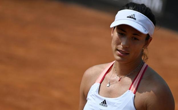 Muguruza se queda sin final en Roma