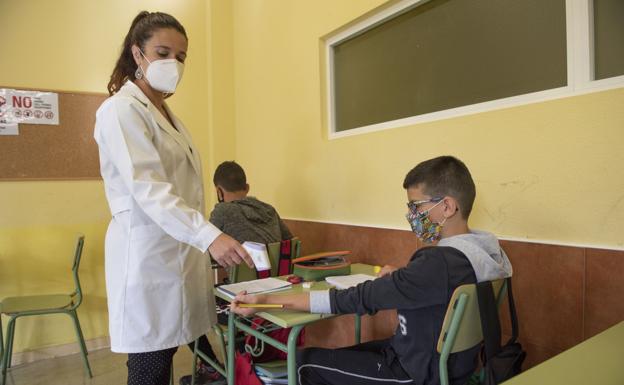 El coronavirus mantiene confinados a 743 alumnos de Infantil y Primaria