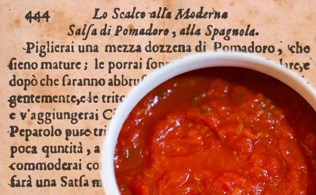 Así era la salsa de tomate hace 300 años