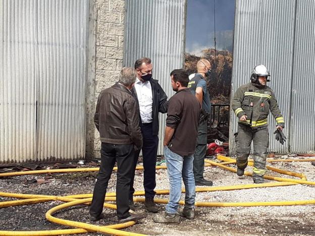 Vecinos de Liébana se movilizan para ayudar al ganadero al que se le quemó la nave