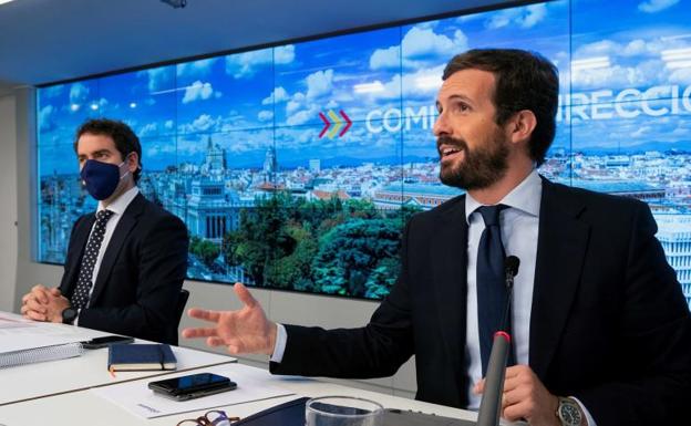 Casado augura una vida corta al Gobierno: «Durará menos de lo que pensáis»