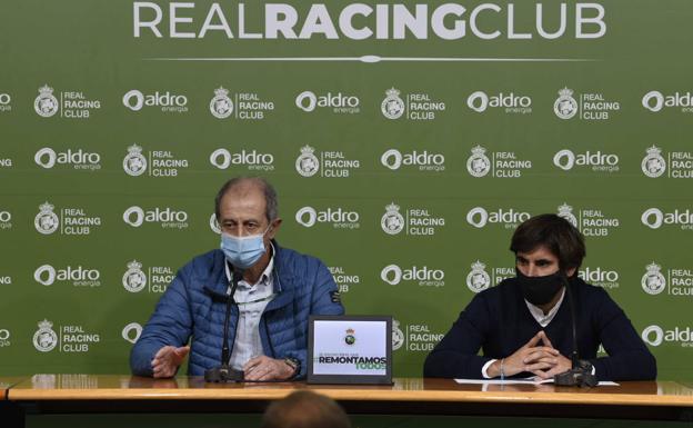 El Racing está «contento» con la confección de una plantilla de «jugadores con hambre que se conviertan en valores para el club»