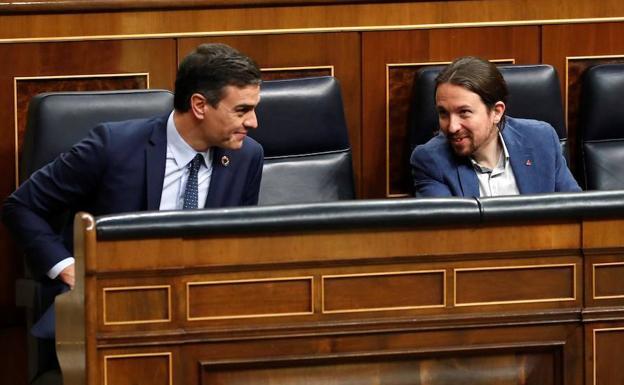 Sánchez: «Pablo Iglesias tiene toda mi confianza y todo mi apoyo»