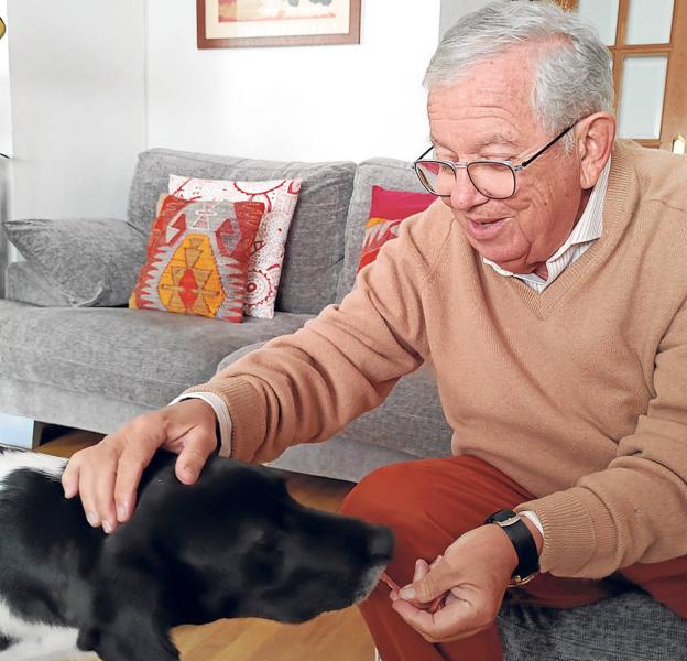 «En pleno encierro enseñé a Sancha a jugar al fútbol»