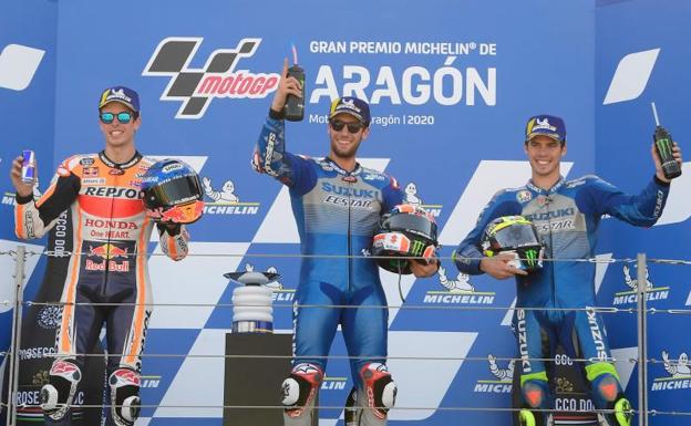 Triplete español en Motorland