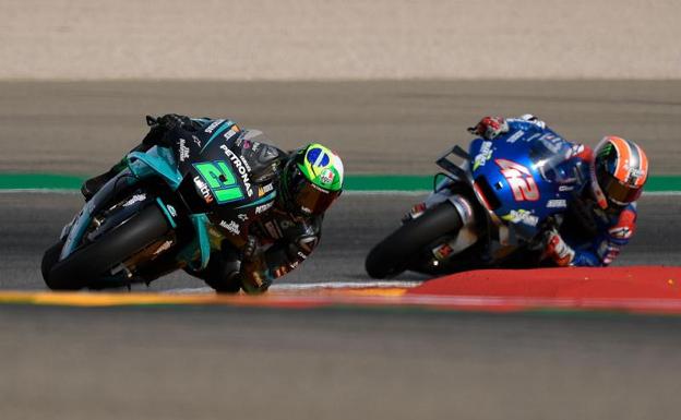 Morbidelli gana la batalla por la carrera y Mir la del campeonato