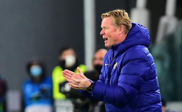 Koeman: «El equipo va a más, aunque fallamos bastante ante la Juve»