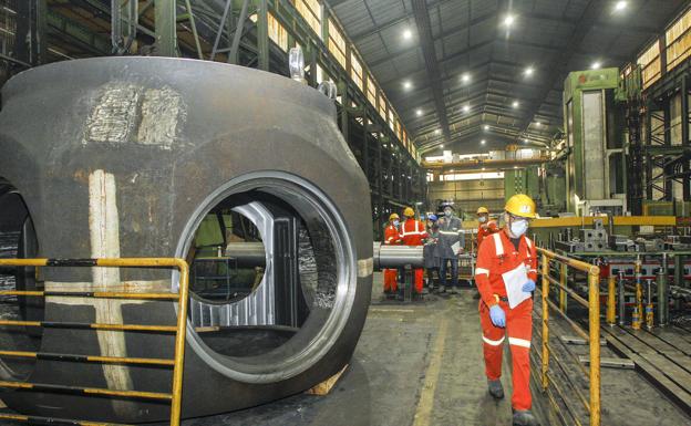 Sidenor completa su marcha de la planta de forja de Reinosa al salir del capital