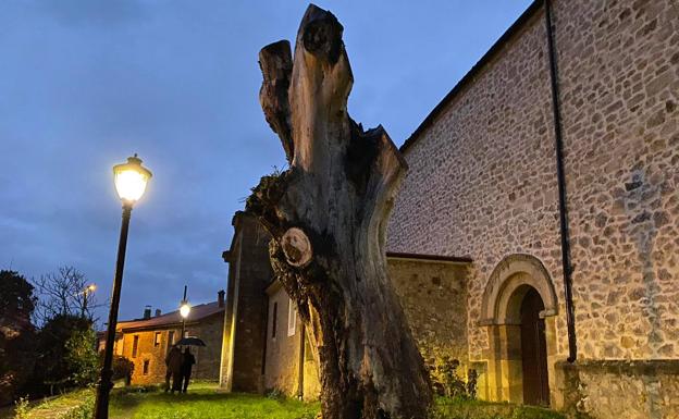 El proyecto de mejora del entorno de la Iglesia de Villanueva terminará «en los próximos días»