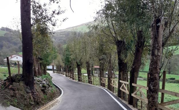 Villafufre ya cuenta con una carretera de acceso digna