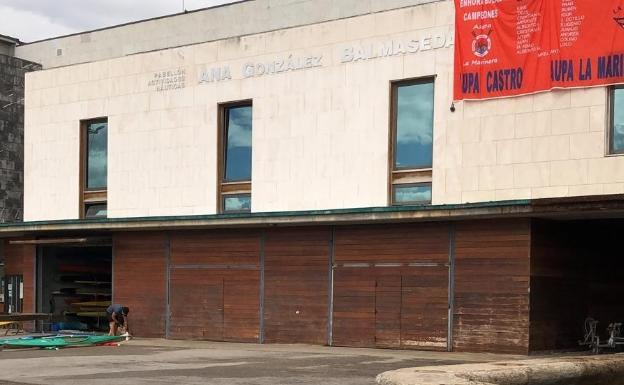 Castro adapta la utilización del foso de remo a las nuevas restricciones del covid