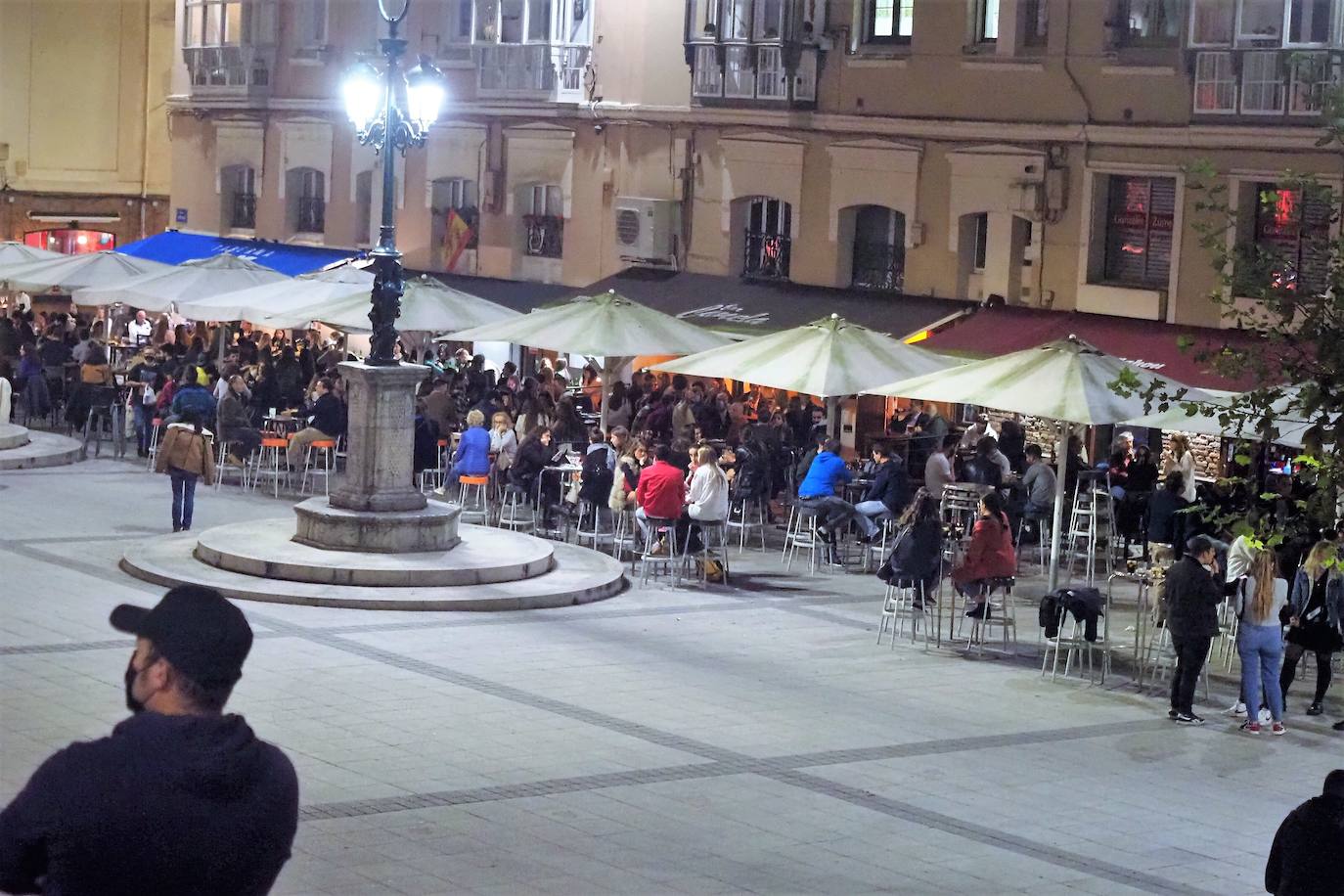 Noche sin incidentes en Santander